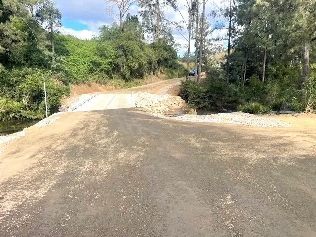 Road Over a Bridge in a Rural Setting — Blue Dog Earthmoving Landscape Supplies in Newee Creek, NSW