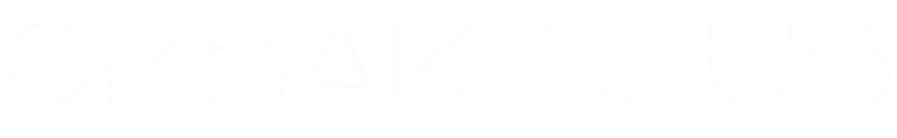 Ombak logo blanco