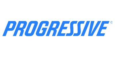 Progressive logo in blue italic text on a white background