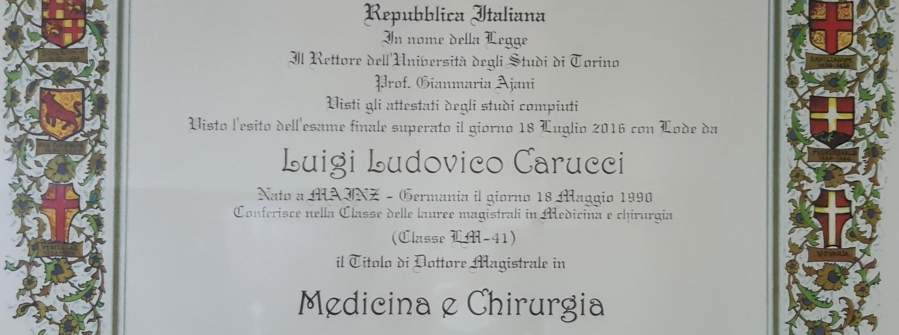 oculista, corsano, carucci, oculista carucci