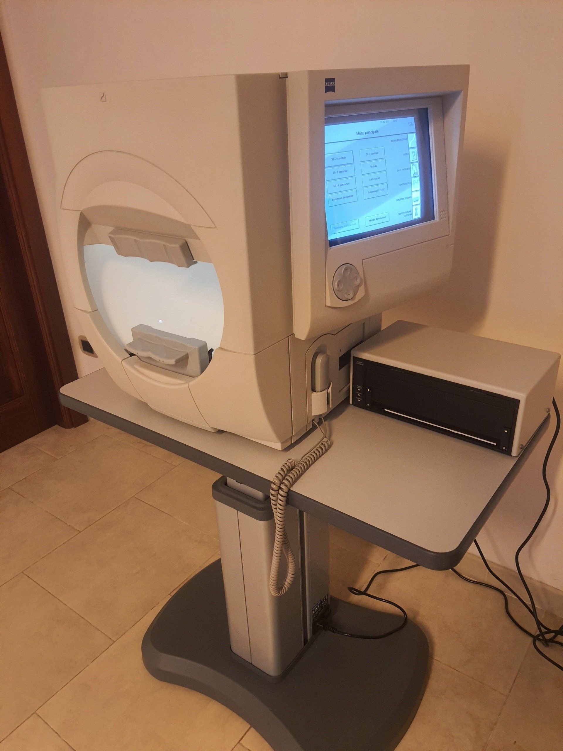 campimetria campo visivo computerizzato, glaucoma, tono, pressione oculare, oculista, corsano, carucci, oculista carucci
