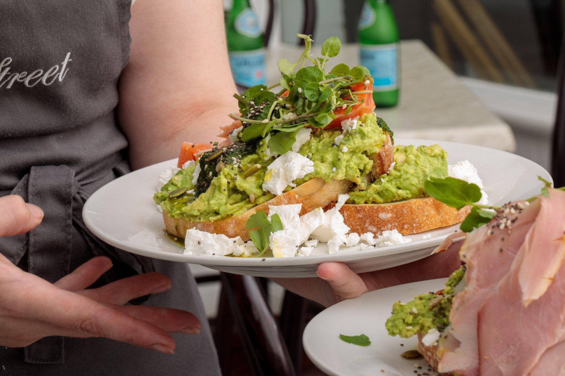 avocado toast lunch