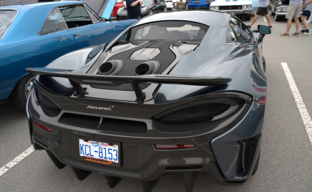 Black sportscar