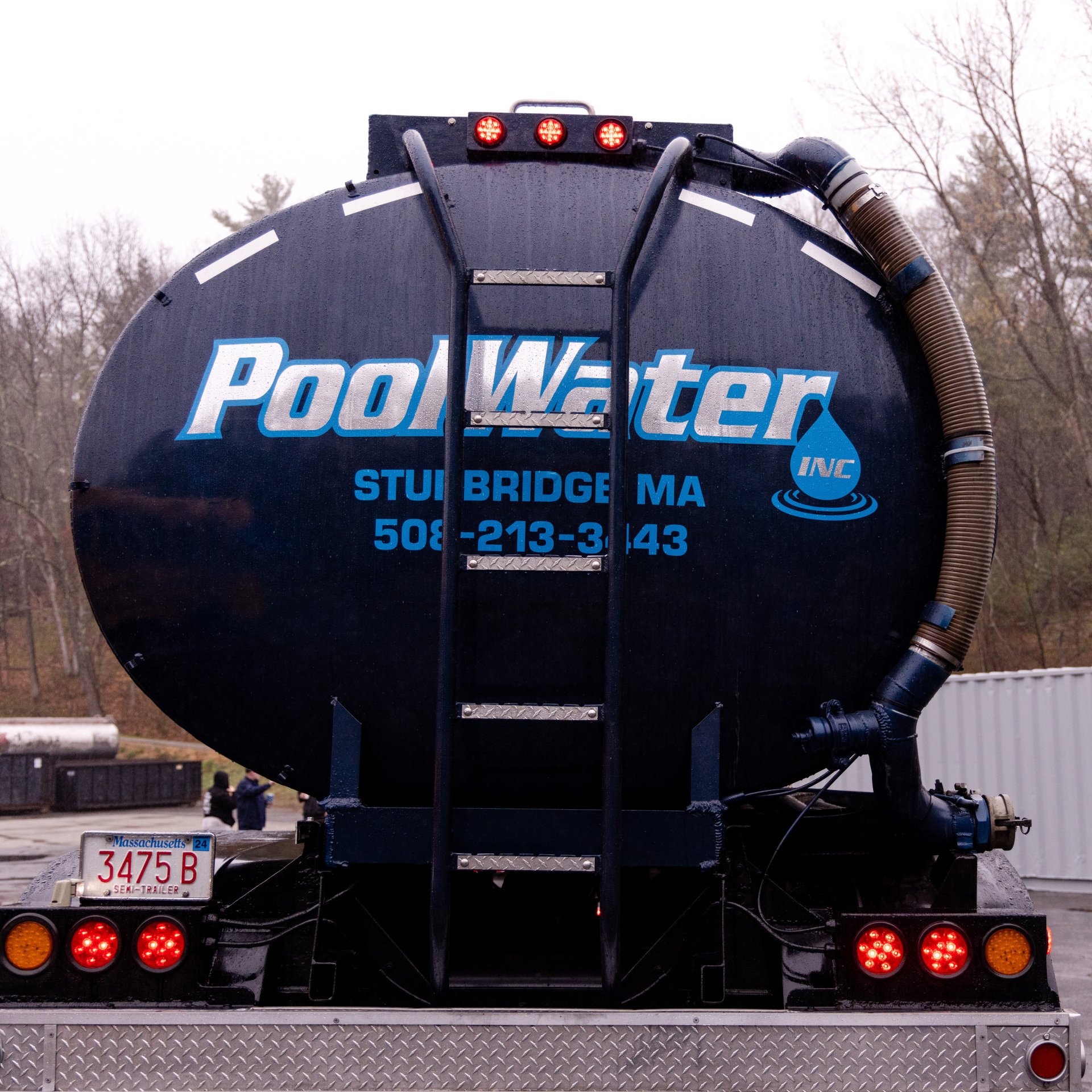 Bulk pool water delivery services for Sturbridge, Massachusetts.