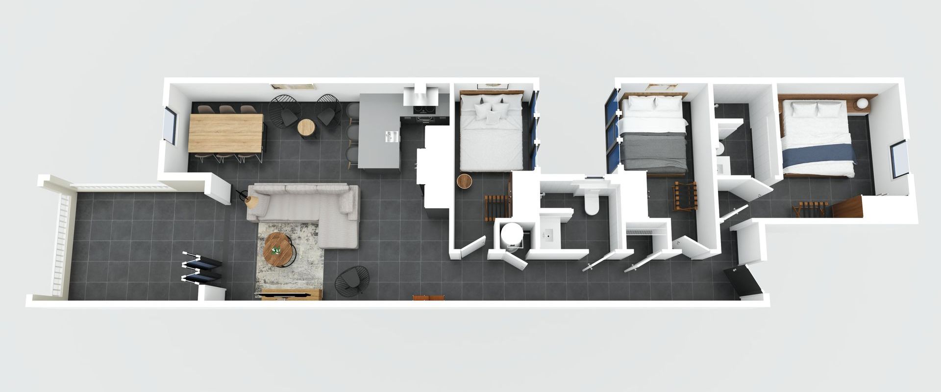 Beautiful view of Luxury Penthouse Grand Ocean View Apartment Rent