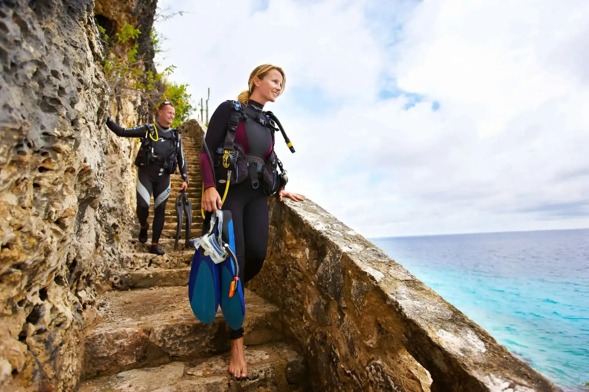 Experience the stunning underwater world of Bonaire. Read an interview with Nautical Adventures Scub
