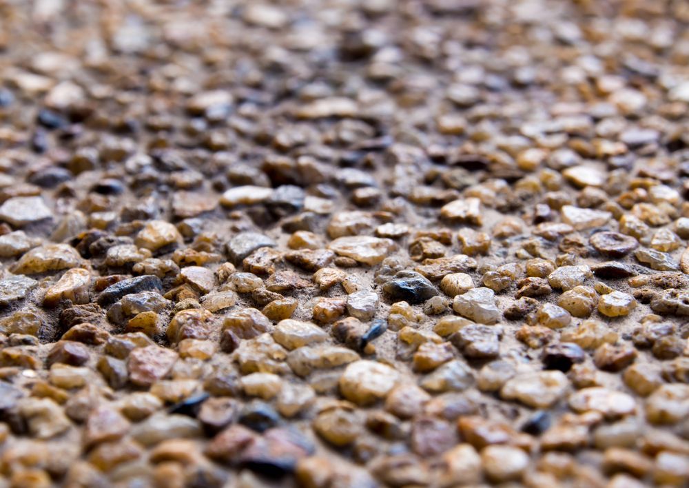 Close-up of a Speckled Gravel Surface — Northern Rivers Concrete Construction in Casino, NSW
