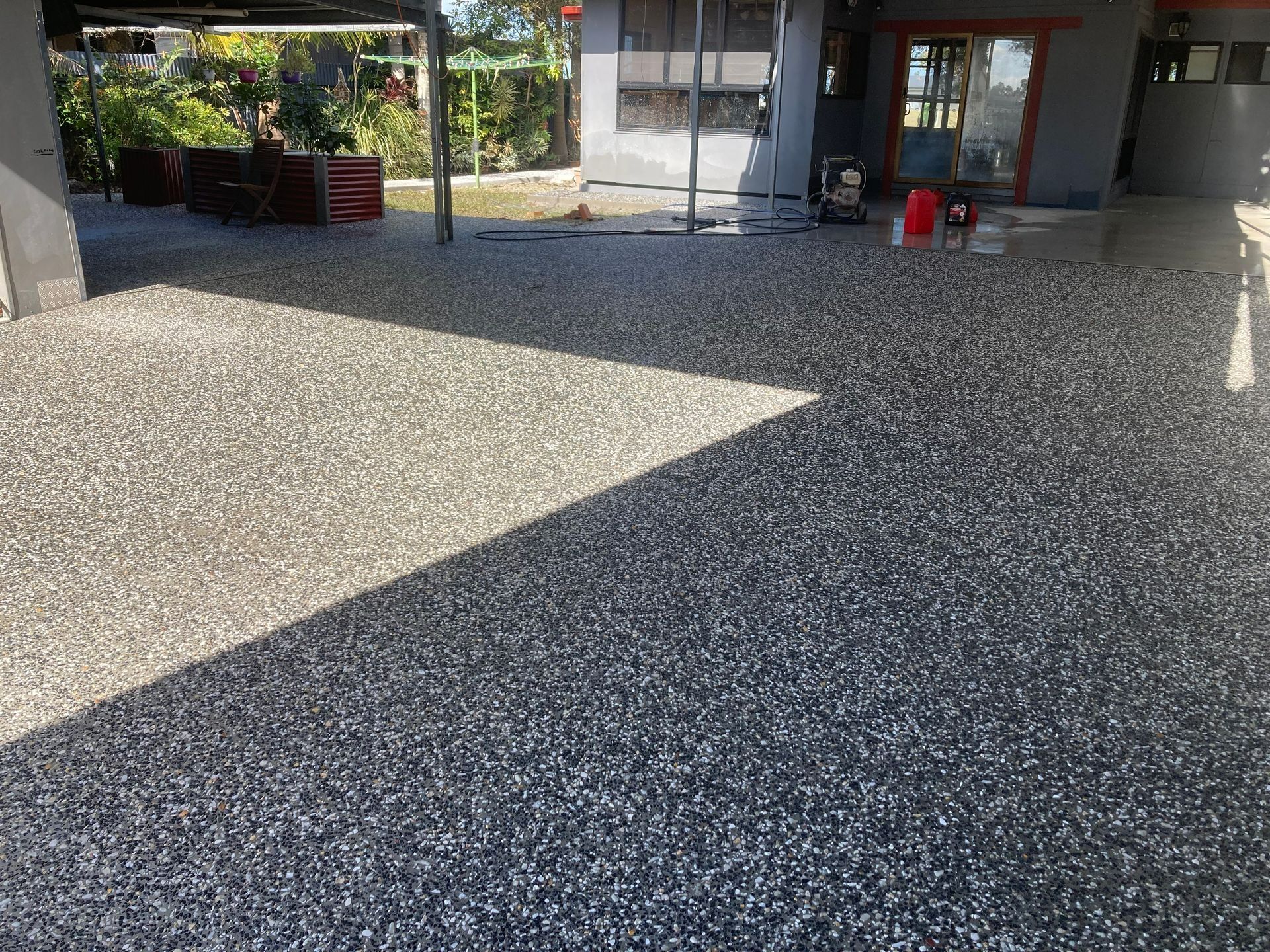 Gravel Driveway in Sunlight — Northern Rivers Concrete Construction in Pimlico, NSW