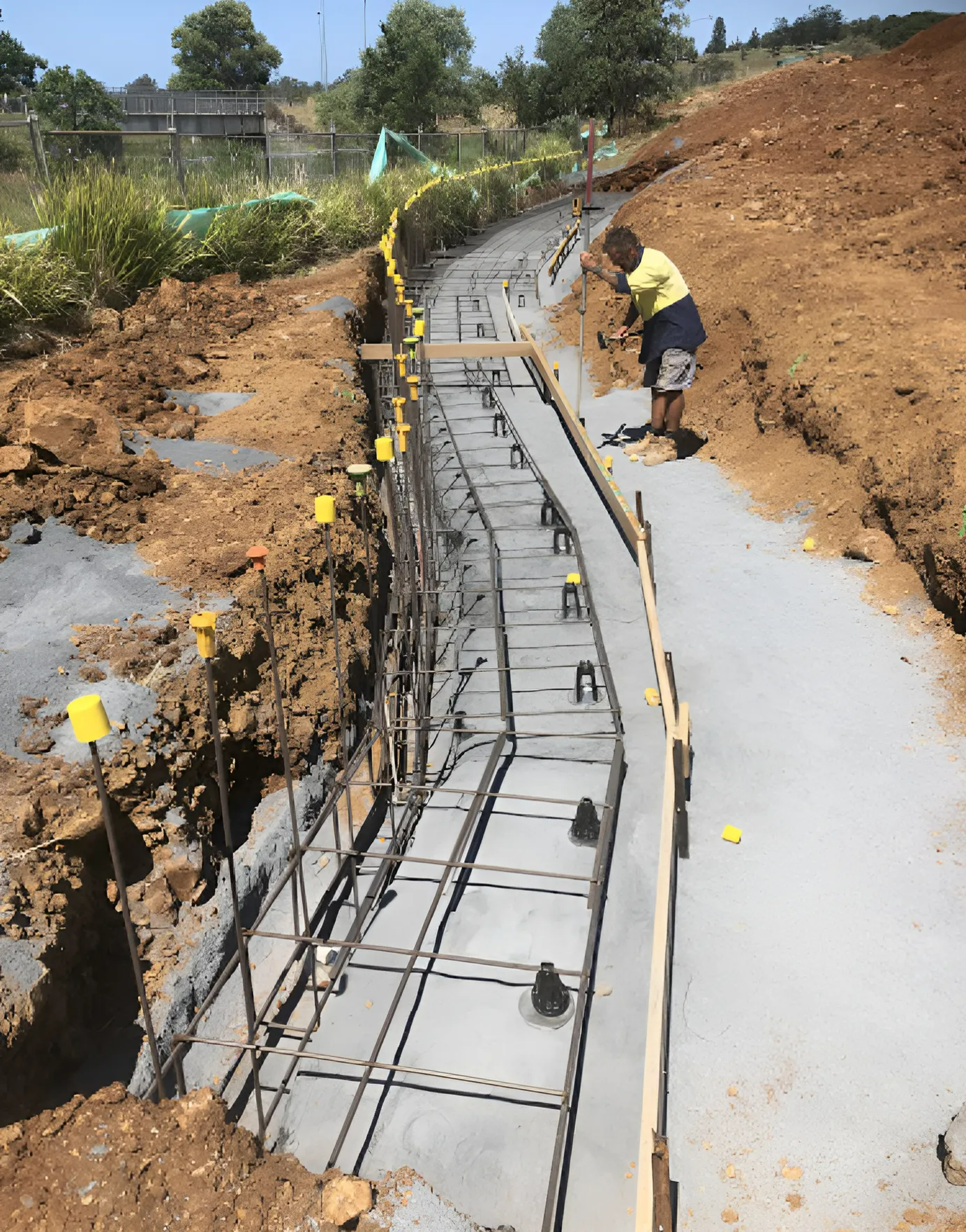 Construction Site — Northern Rivers Concrete Construction in Pimlico, NSW