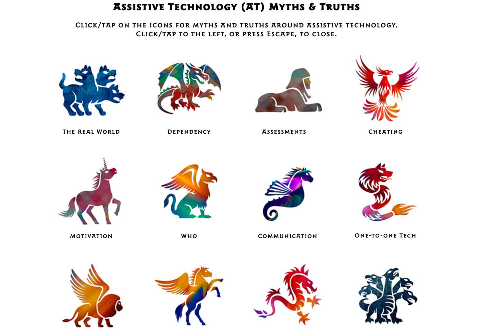 myths & truths screenshot