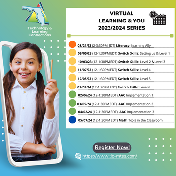 Virtual Learning & You Flyer for events