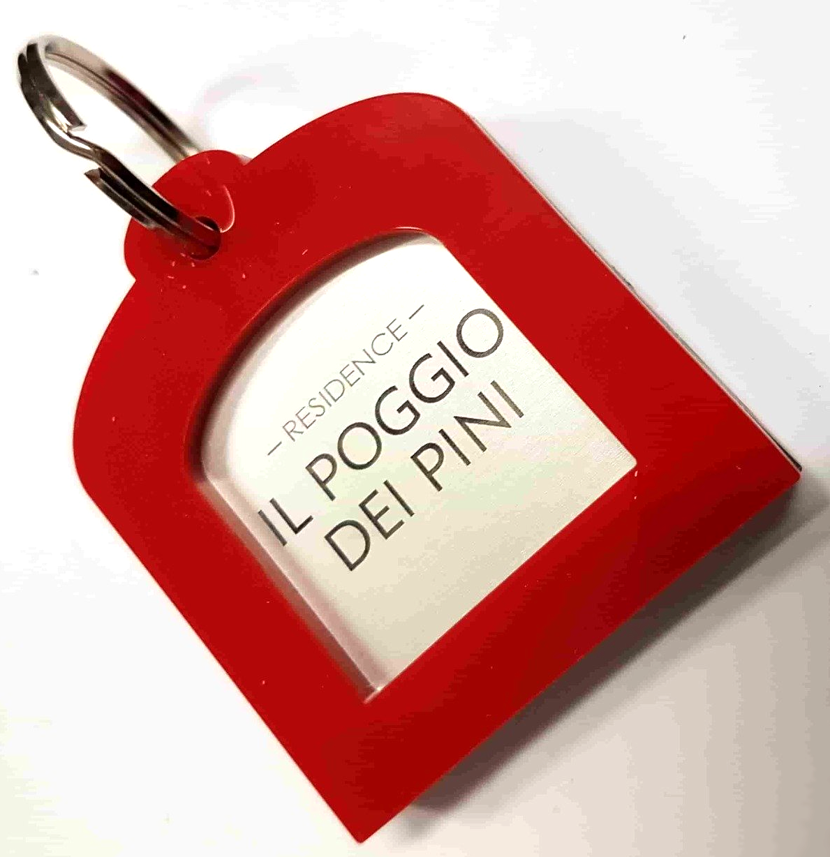 Portachiavi in plexi e alluminio  - Incisoria Plasko rimini