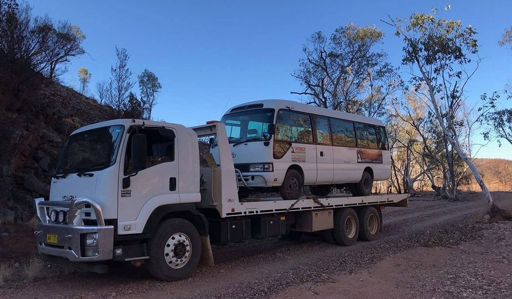 A Tow Truck In Alice Springs