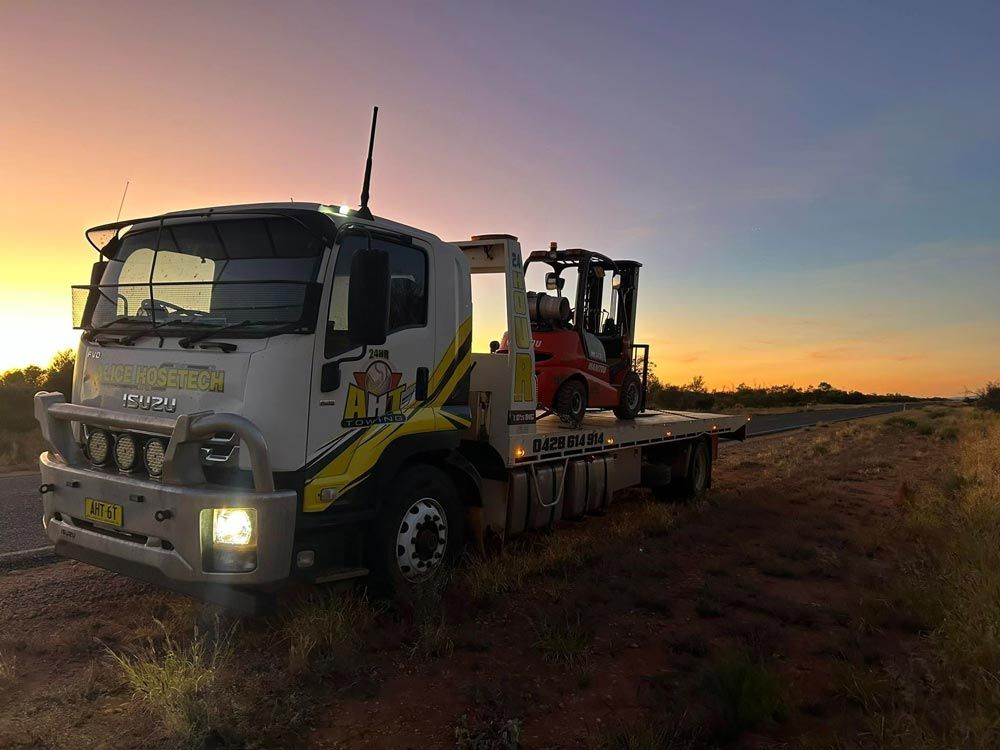Towing A Forklift