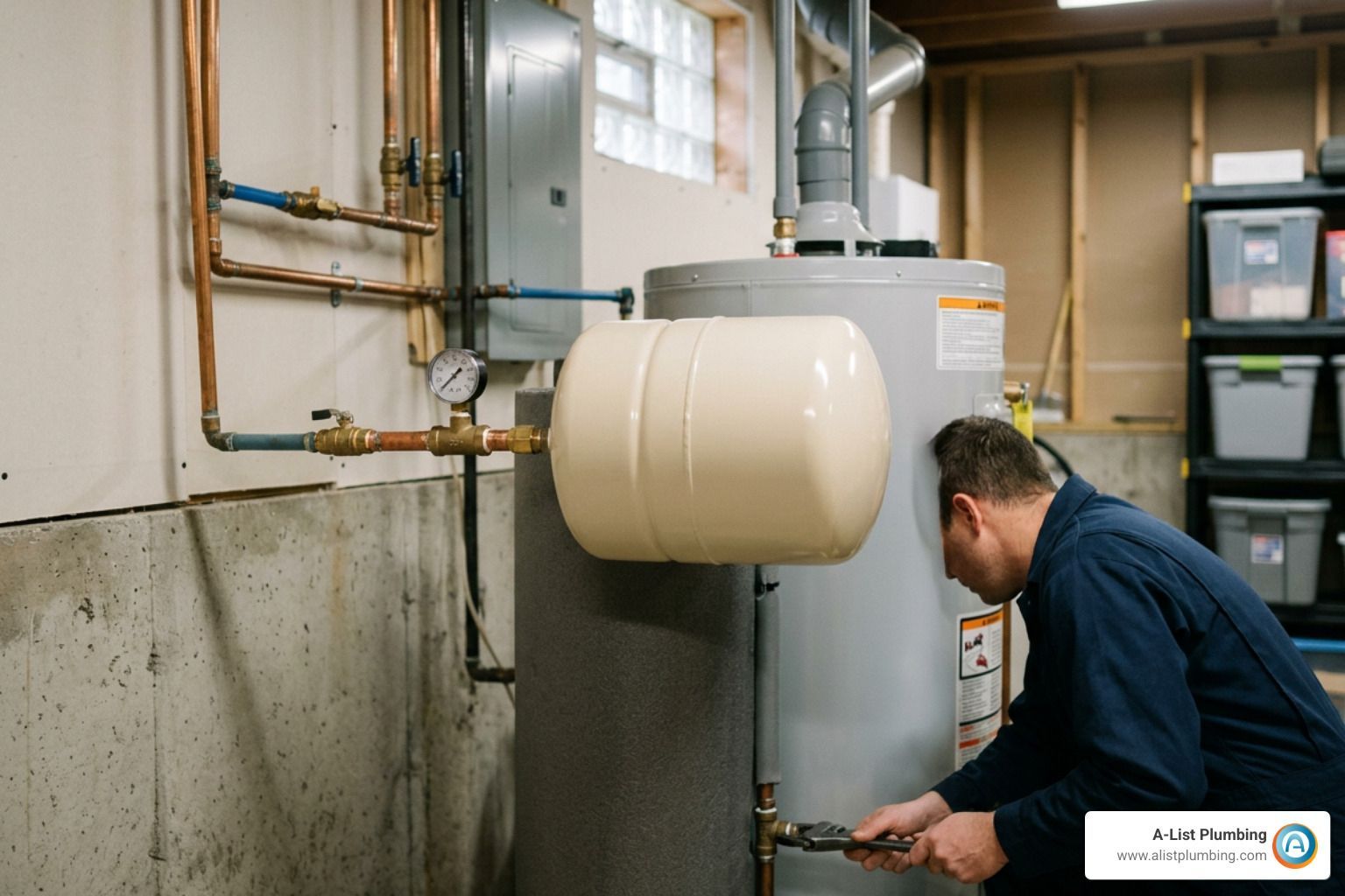 water heater expansion tank