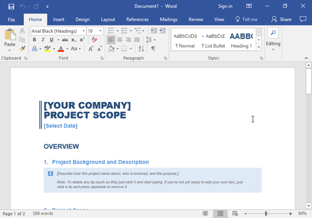 Microsoft Word
