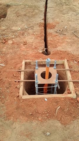 Hole in the Ground With a Pipe Coming Out of It — Sape Industries in Garbutt, QLD