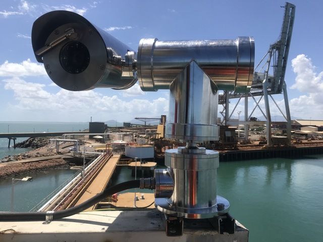 Camera is Installed on Top of a Building Overlooking a Body of Water — Sape Industries in Garbutt, QLD