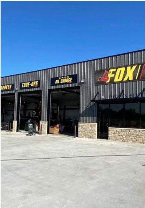 Fox Total Car Care Shop Exterior With Open Service Bays | Fox Total Car Care LLC