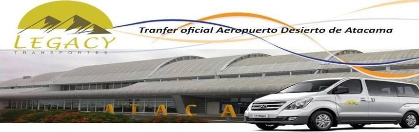 Transporte de pasajeros Legacy en Copiapó