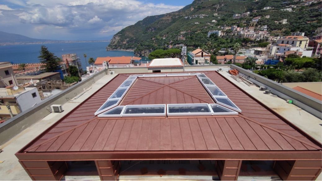 coperture a doppia graffatura