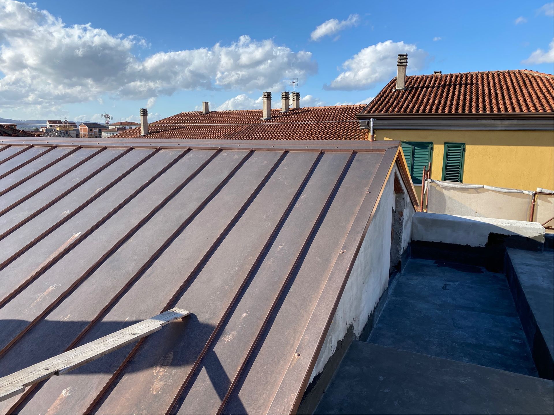 coperture a doppia graffatura