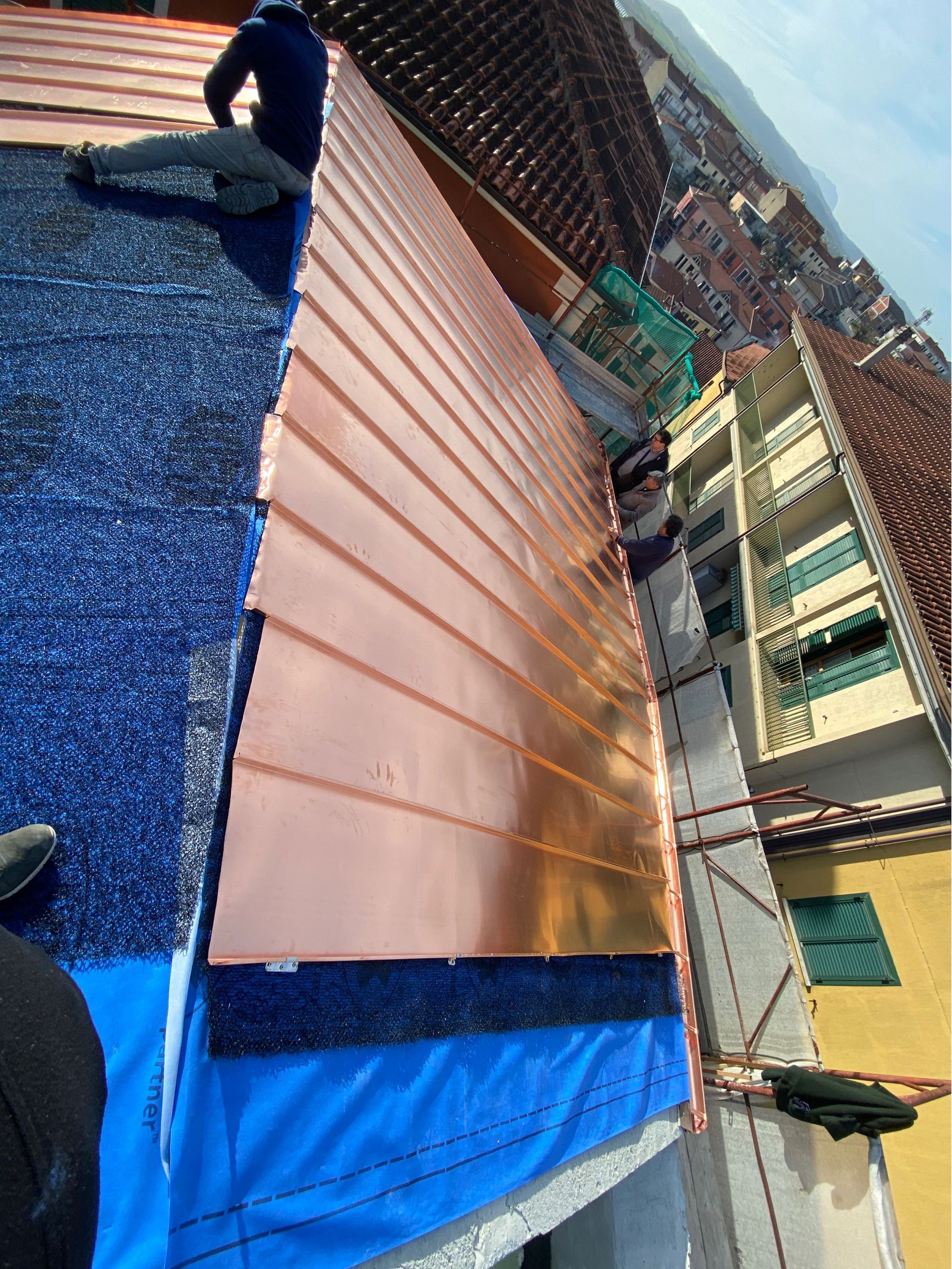 coperture a doppia graffatura