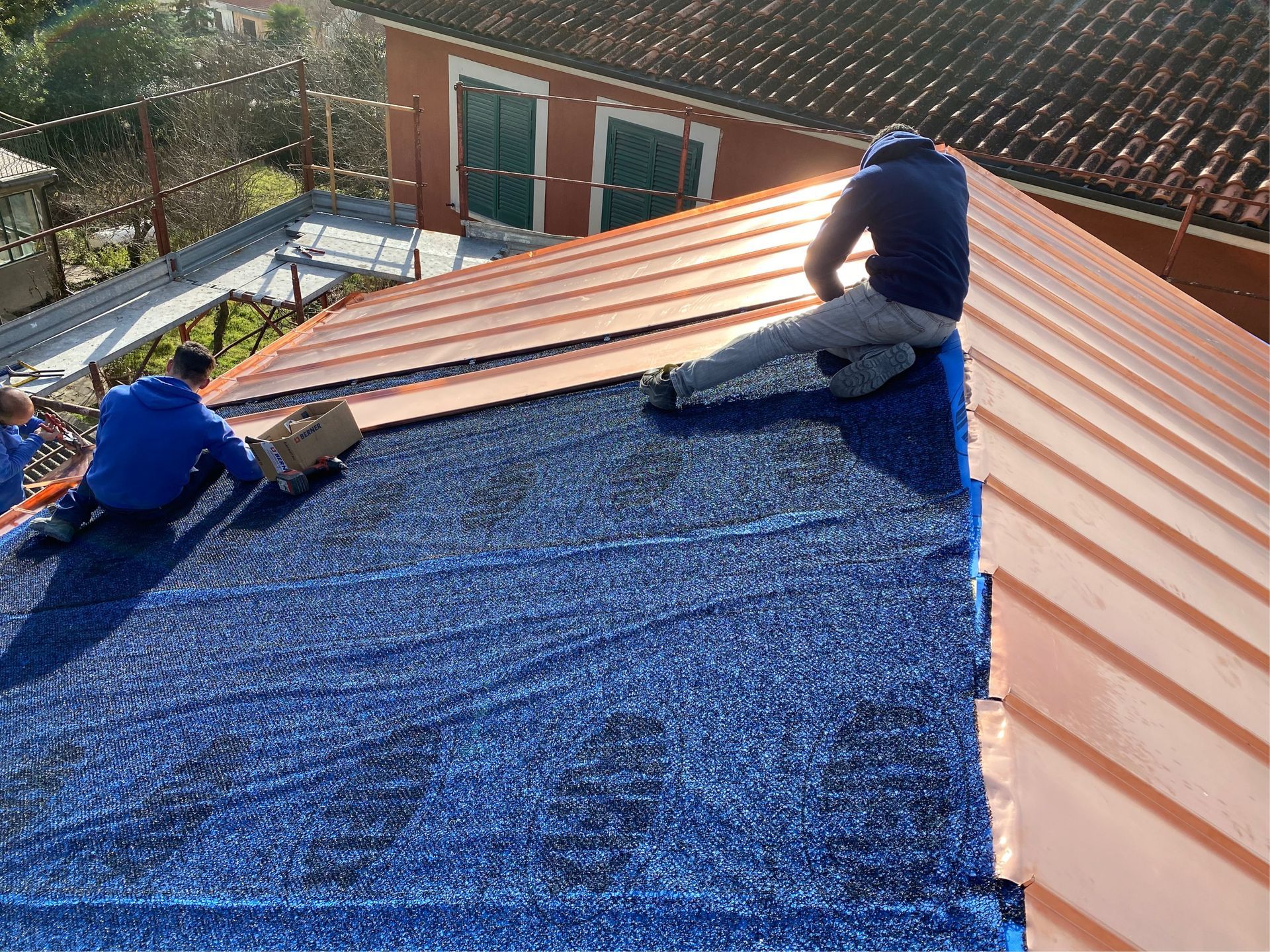 coperture a doppia graffatura