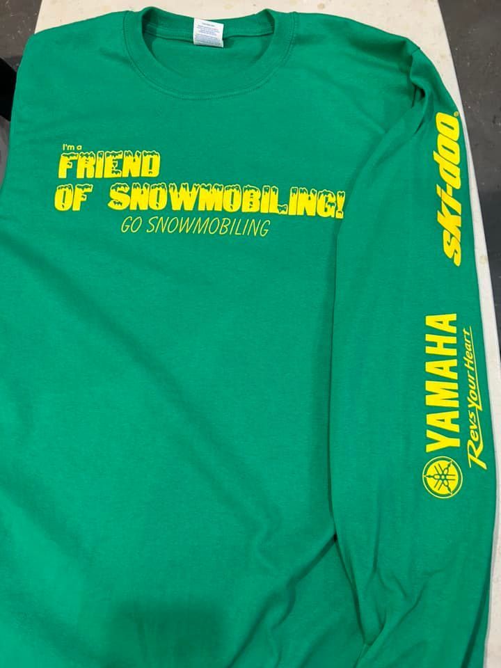 A green long-sleeved shirt with