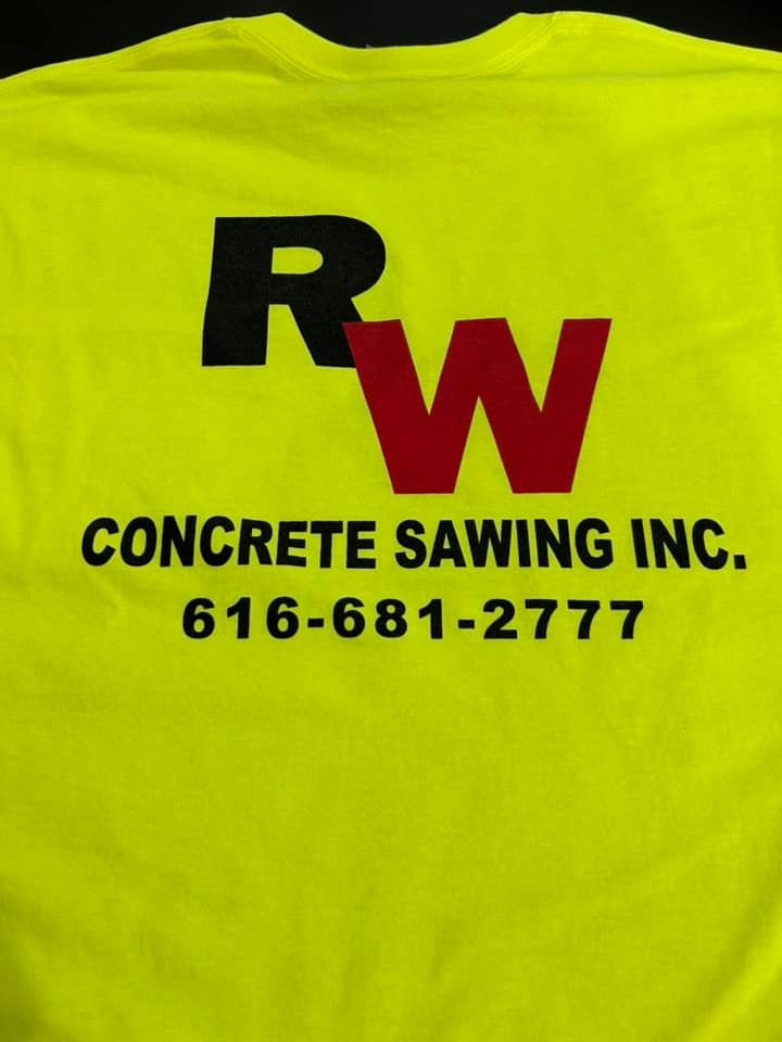 A bright yellow shirt with the text