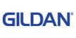 The navy blue Gildan logo featuring the brand name in a bold, sans-serif font.