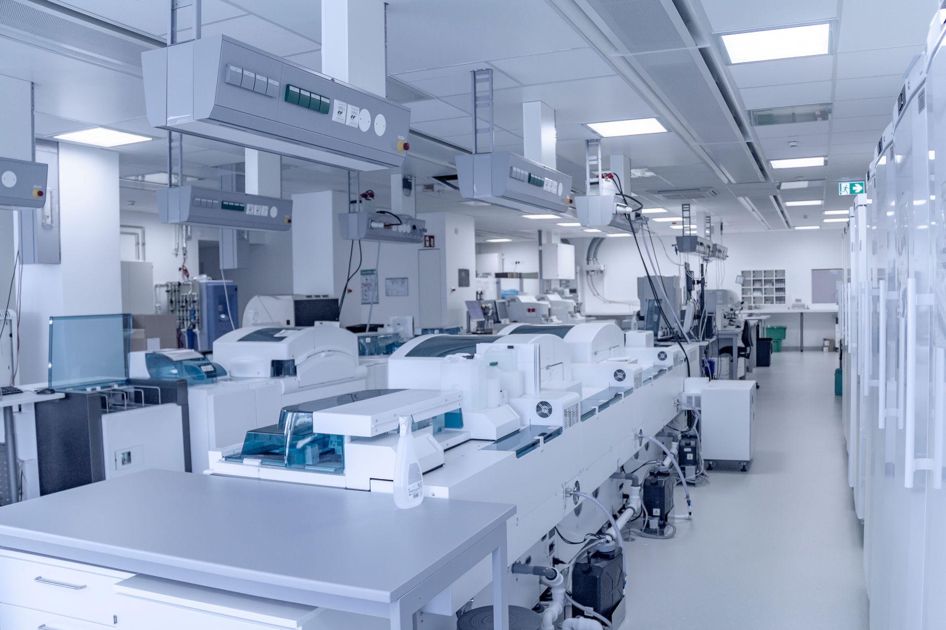 lab equipment handling