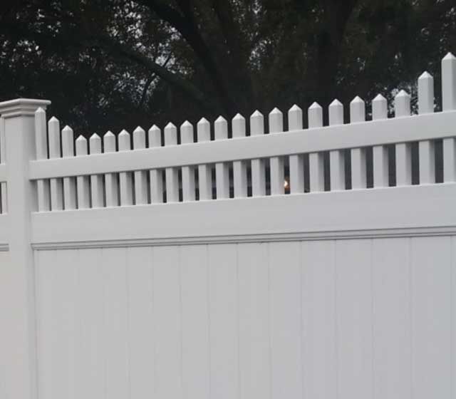 Vinyl Fence