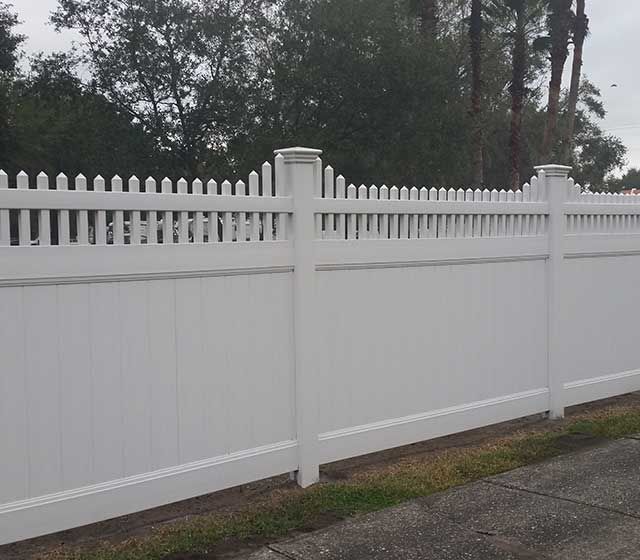 Vinyl Fence