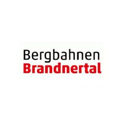 Das Logo der Bergbahnen Brandnertal ist rot und schwarz auf weißem Grund.