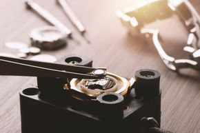 men change the watch battery