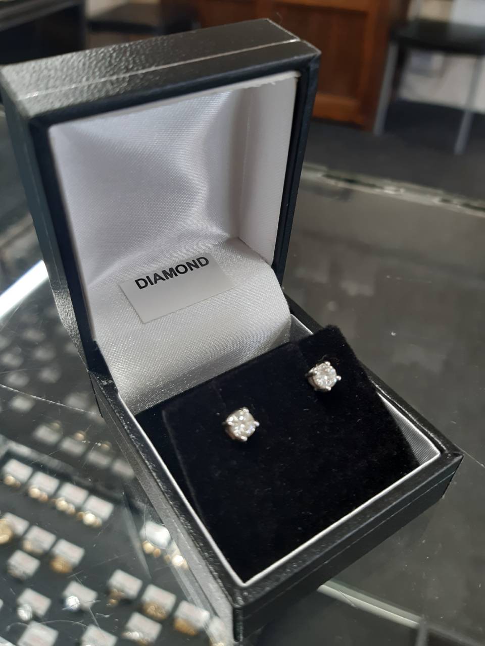 diamond ring in box