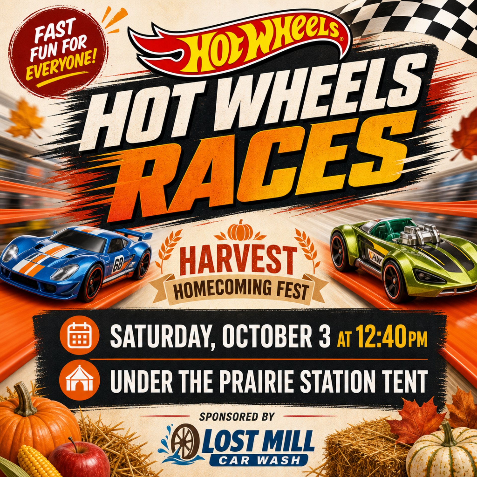 Hot Wheels Races 2026 Flyer