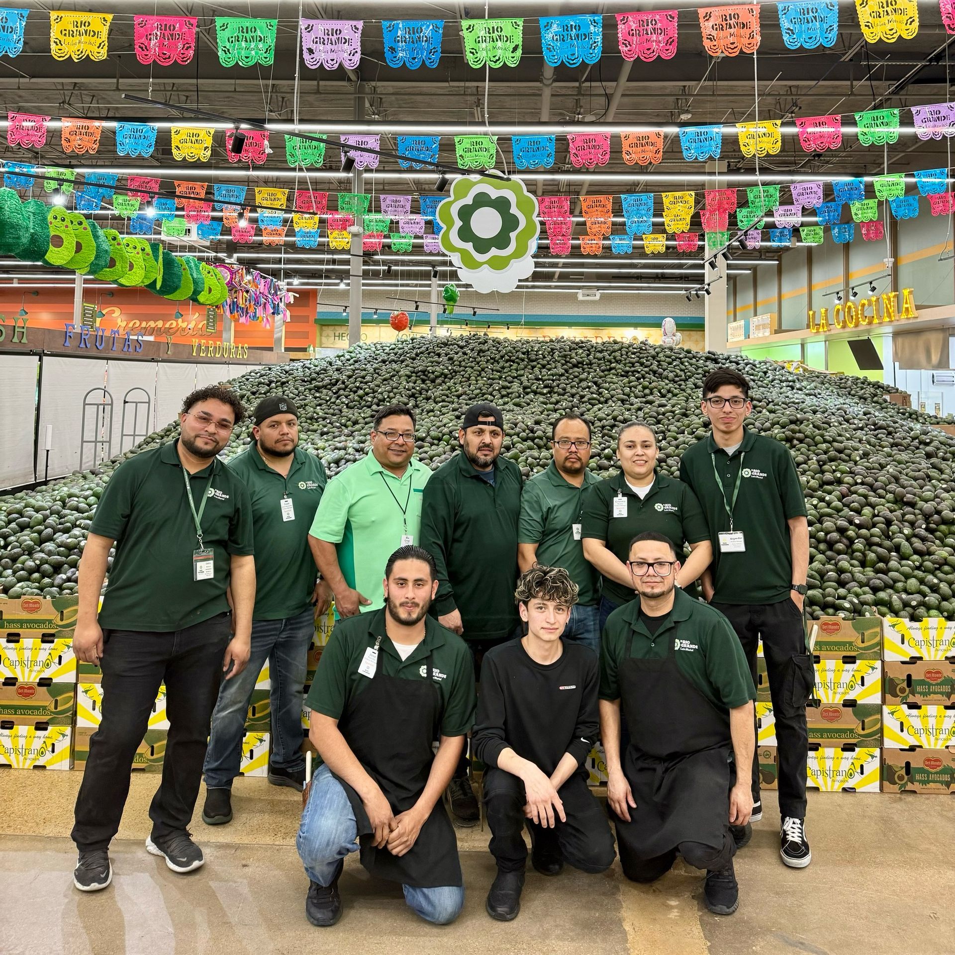 World’s Largest Avocado Display, world record in Dallas, Texas