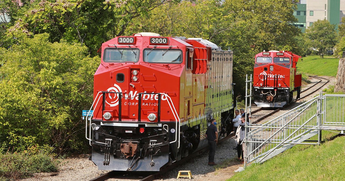 First battery-electric freight train: Wabtec sets world record
