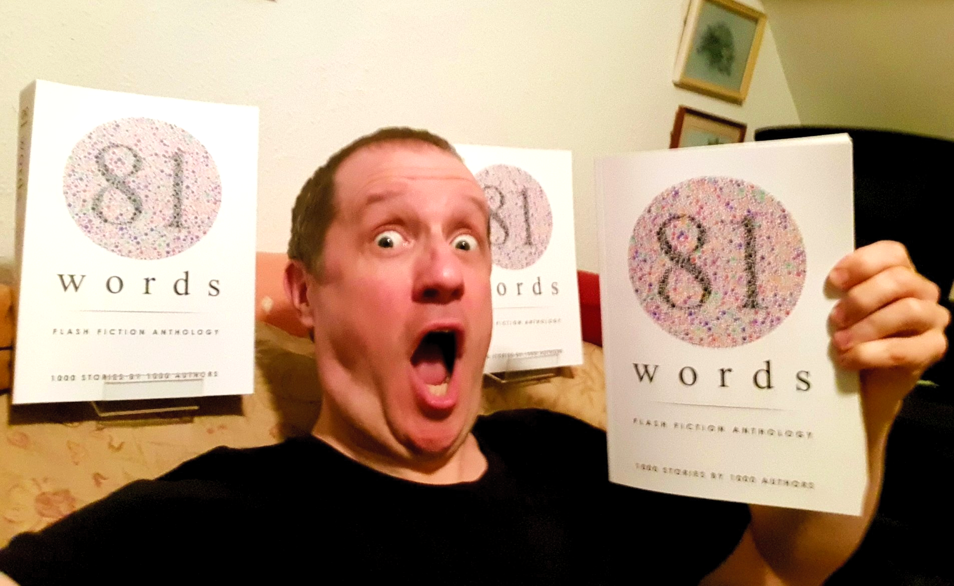 Most contributing authors published in a Flash Fiction Anthology: world reord set by 1000 Authors