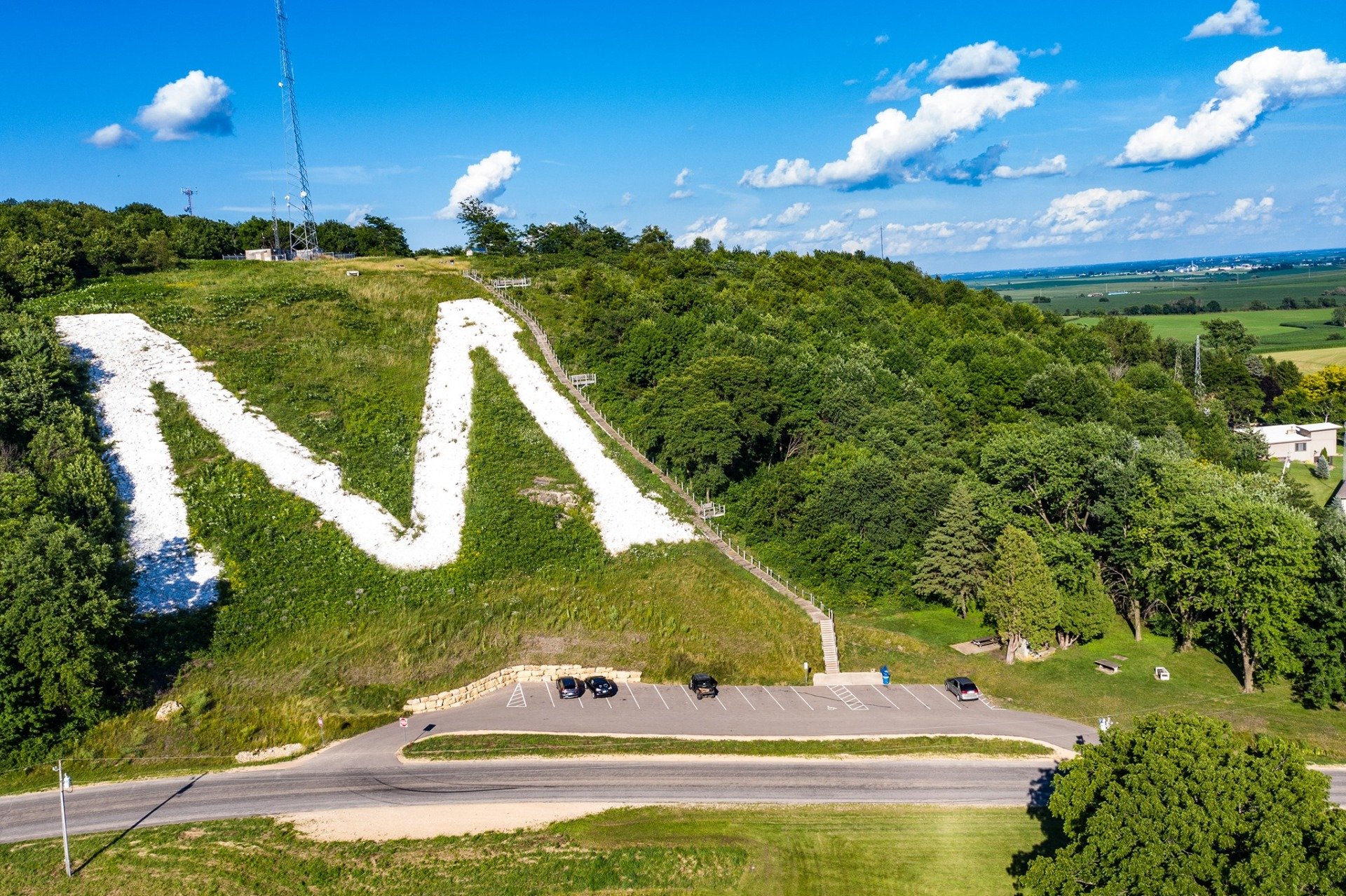 World's Largest M world record set in Platteville