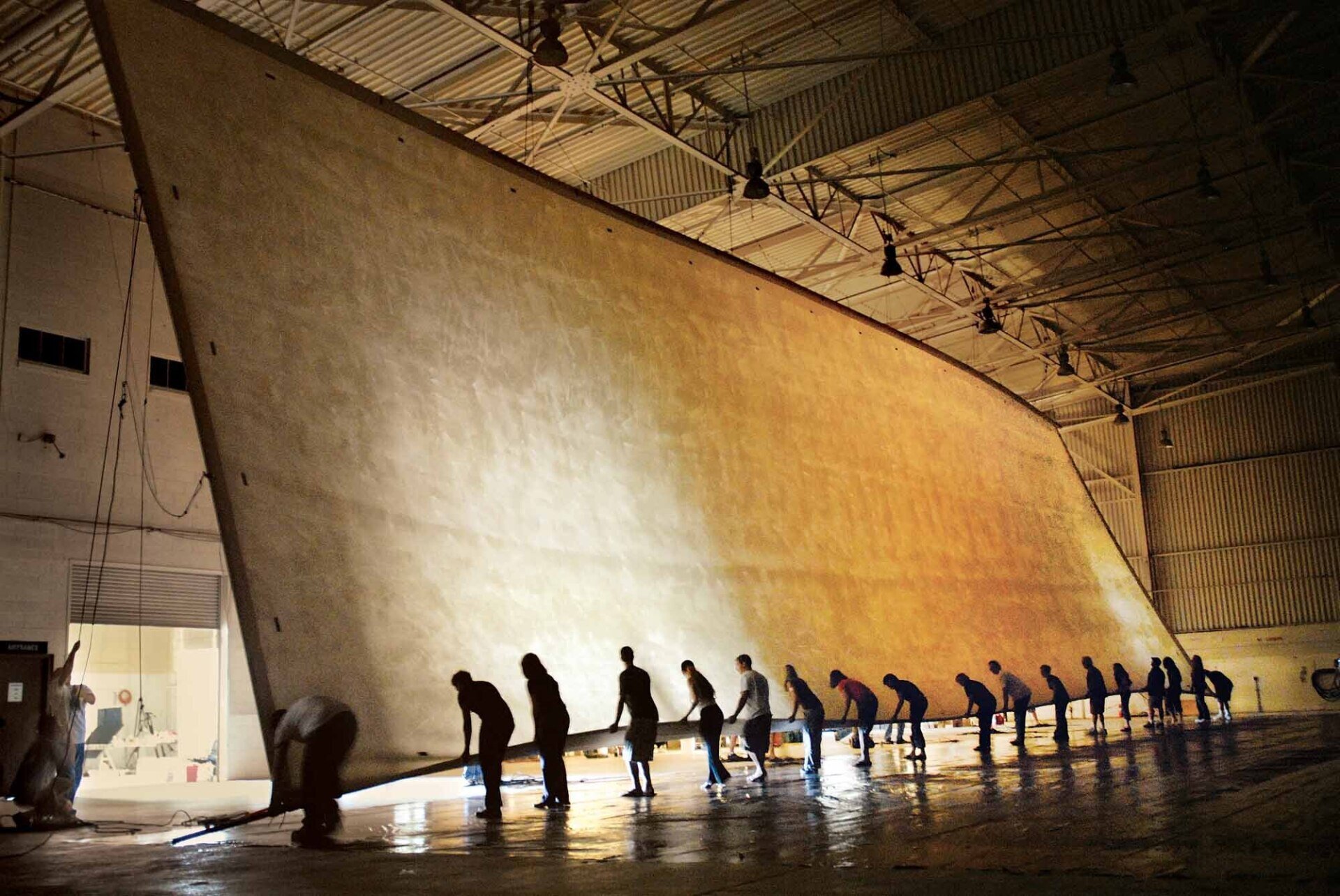 World's Largest Pinhole Camera world record set in Irvine, California