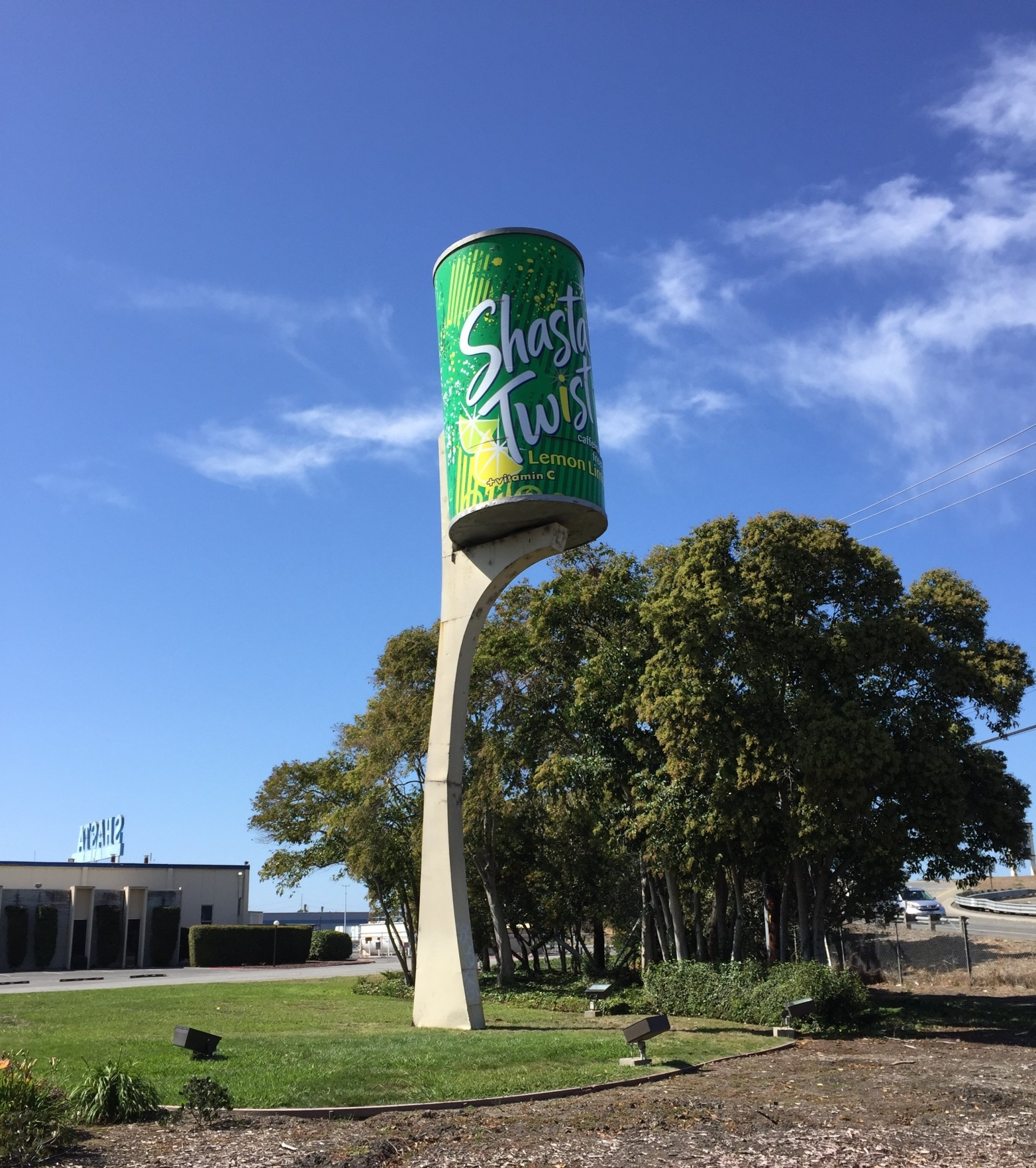 World's Largest Shasta Soda Can Sculptures: world records in Hayward, California