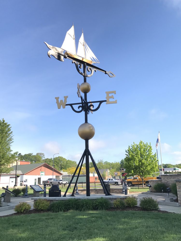 World’s Largest Weather Vane world record set in Montague, Michigan