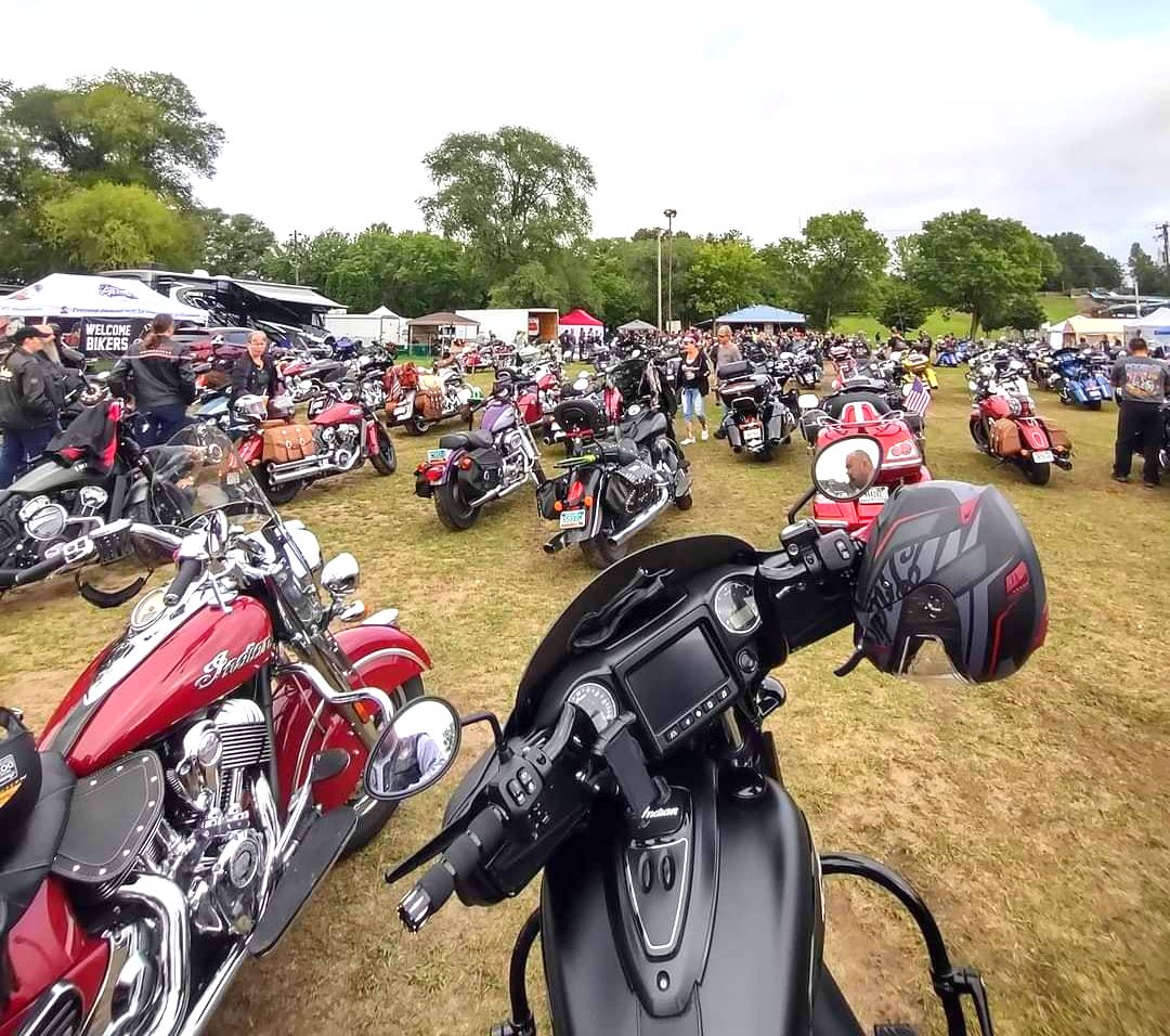 Longest Parade of Female Indian Motorcycle Riders: 2024 world record attempt in New Richmond, Wisconsin