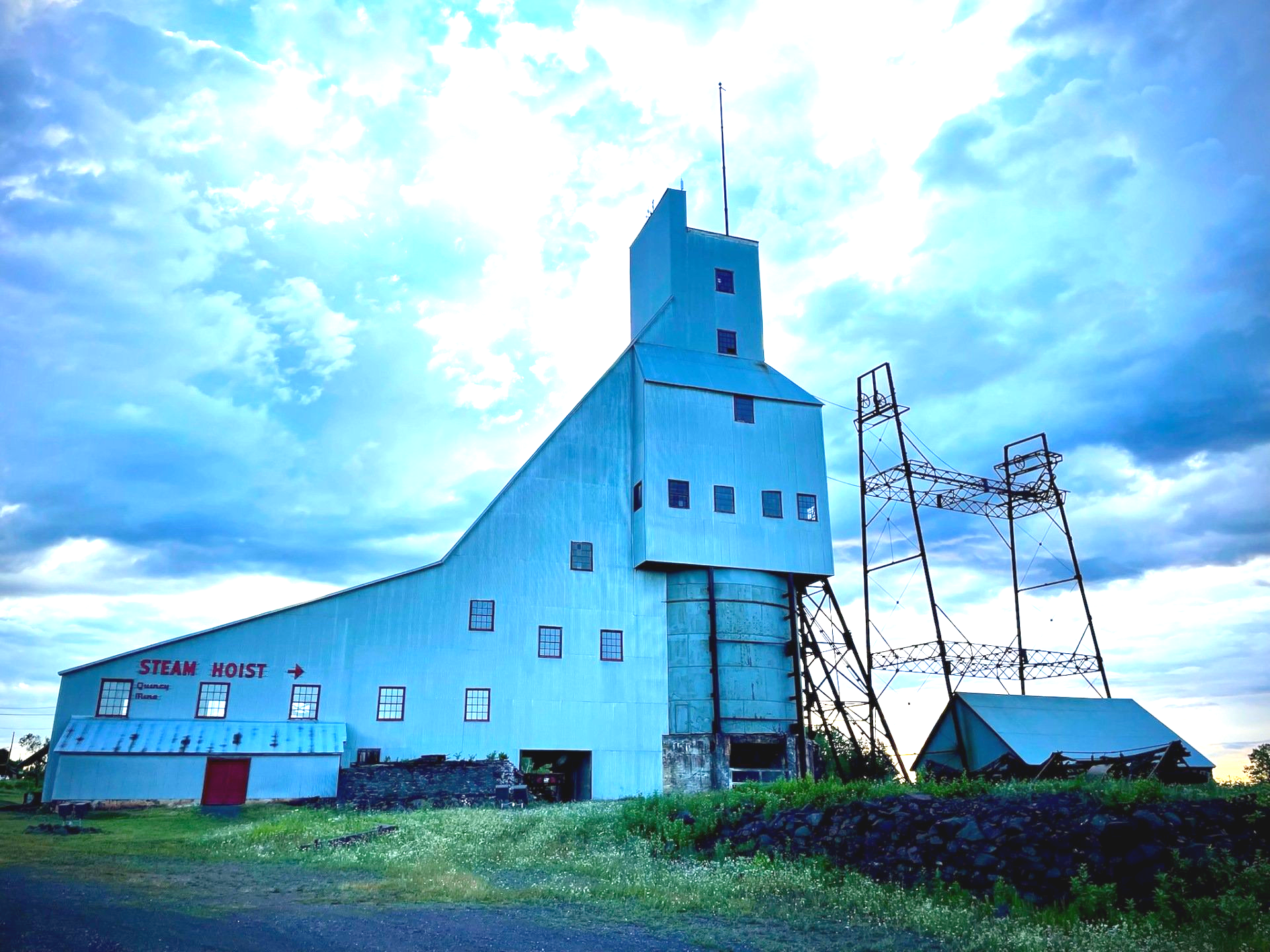 World's Largest Steam Hoist: world record in Hancock, Michigan
