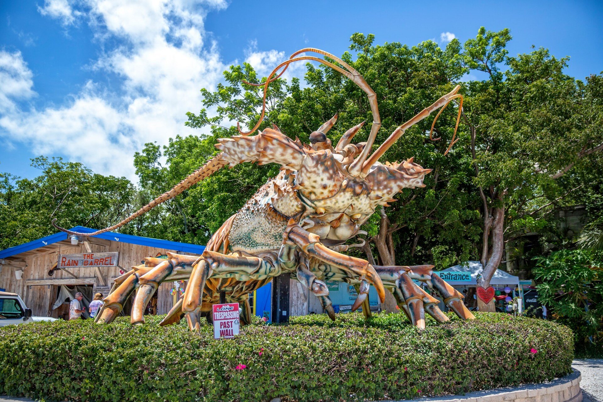 World's Largest Spiny Lobster Sculpture world record in Islamorada