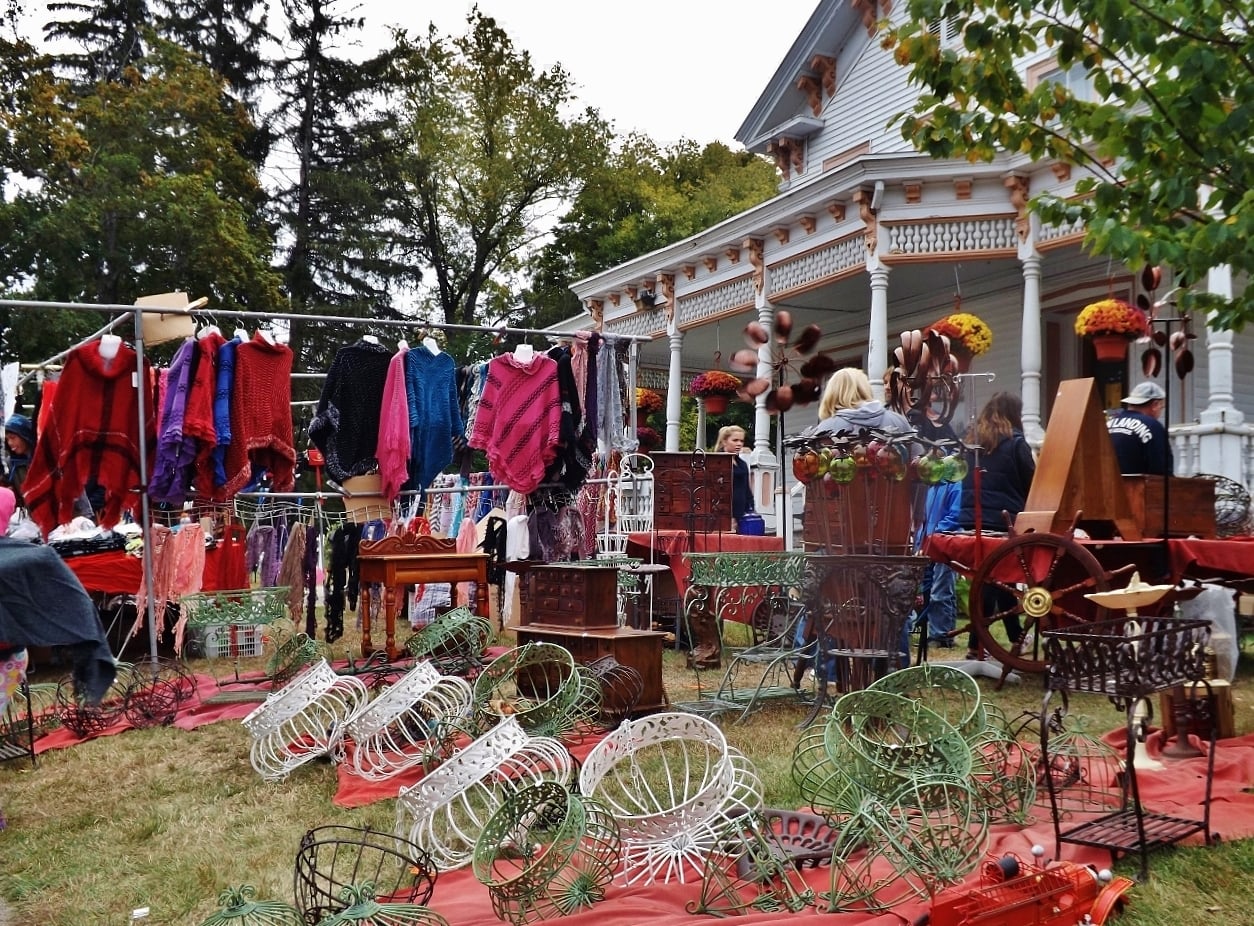 World's Largest Garage Sale world record in Warrensburg, New York