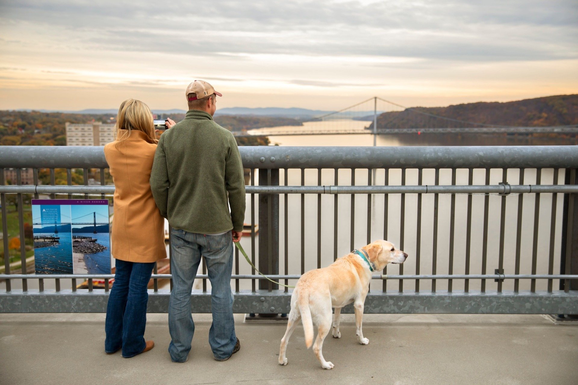 World's Longest Elevated Pedestrian Bridge: world record in Poughkeepsie, New York